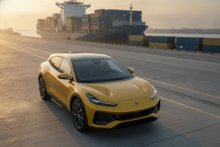 Geely liefert erste Lotus-Elektroautos im Juli nach Kanada