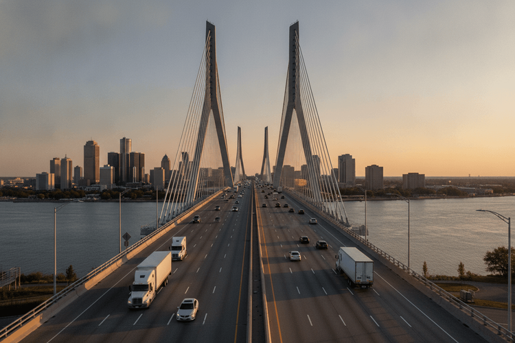 Gordie Howe Bridge eröffnet: Neue Verbindung zwischen USA und Kanada