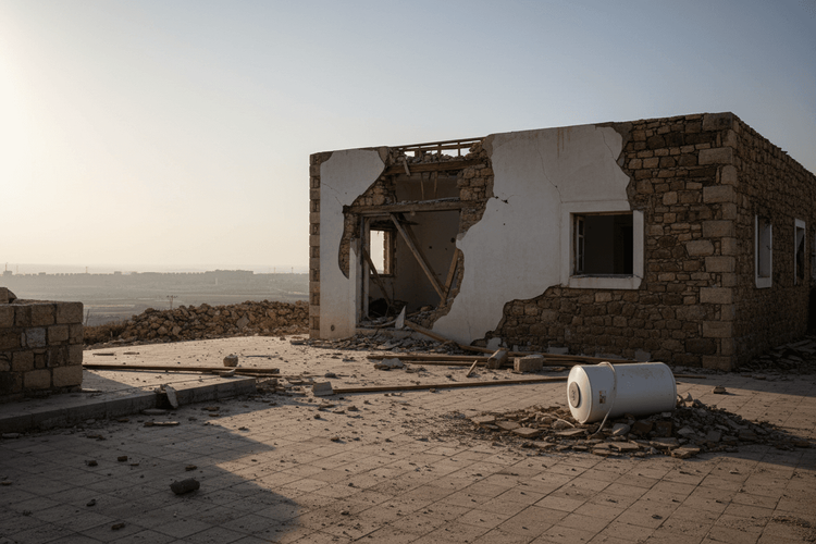 Libanese flieht viermal: Renoviertes Haus erneut in Schusslinie