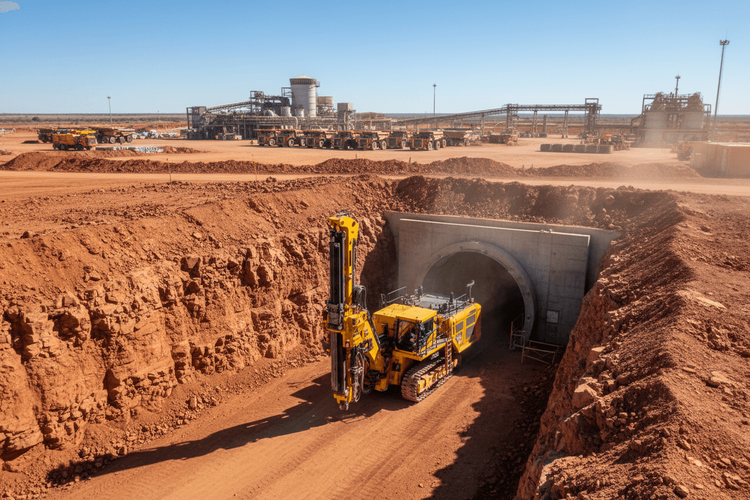 Barminco sichert 850-Millionen-Auftrag bei Bellevue Gold in Westaustralien