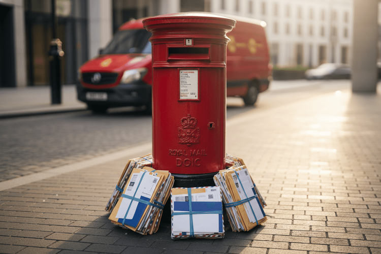 Royal Mail verfehlt Zustellziele massiv – nur 75,7 Prozent pünktlich
