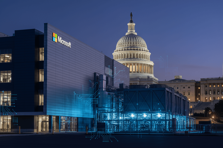 Microsoft verspricht: Keine höheren Strompreise durch KI-Ausbau