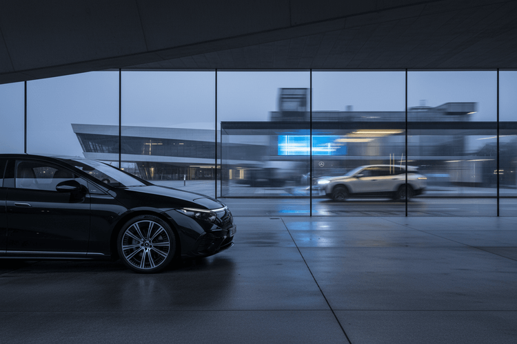 Mercedes-Benz verliert im EV-Rennen gegen BMW deutlich