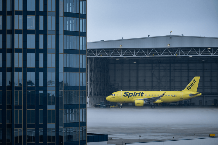 Spirit Airlines vor Übernahme durch Castlelake