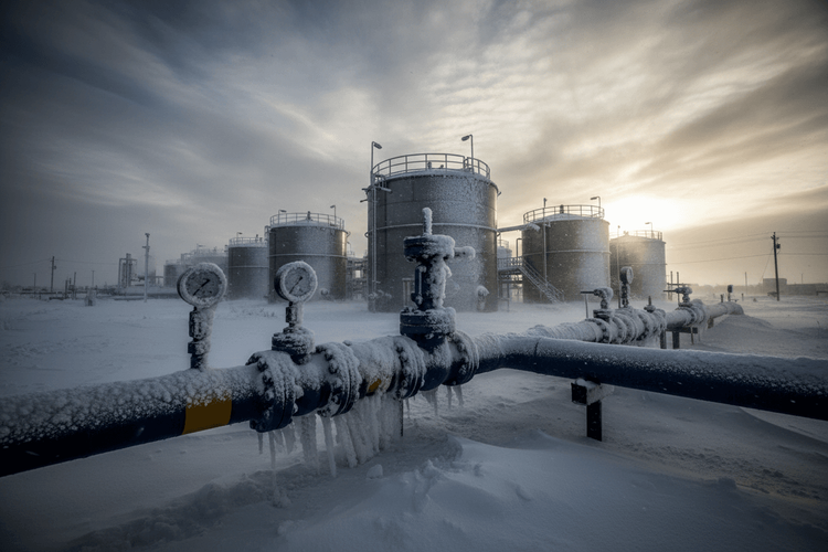 Erdgas-Futures explodieren: Wintersturm treibt Preise um 140 Prozent