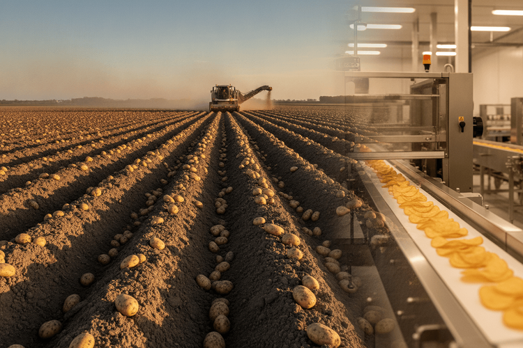 Seabrook Chips: Wie 2,5 Millionen Kartoffeln zur Tüte werden