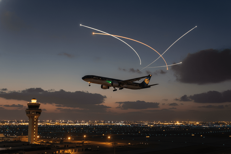 Krieg im Nahen Osten: Piloten fliegen durch gefährlichsten Luftraum seit Jahren