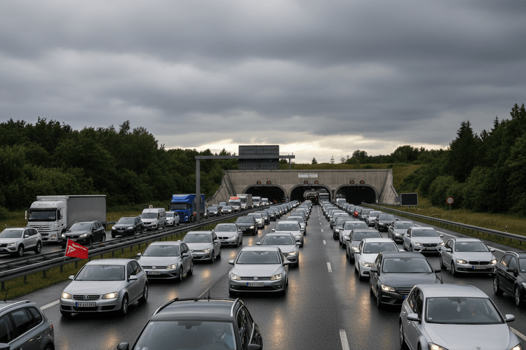 Autobahn GmbH: Streikwoche bringt Verkehrschaos auf deutschen Autobahnen