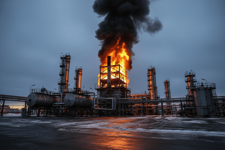 Ukrainische Drohne trifft Lukoil-Raffinerie in Russlands Norden