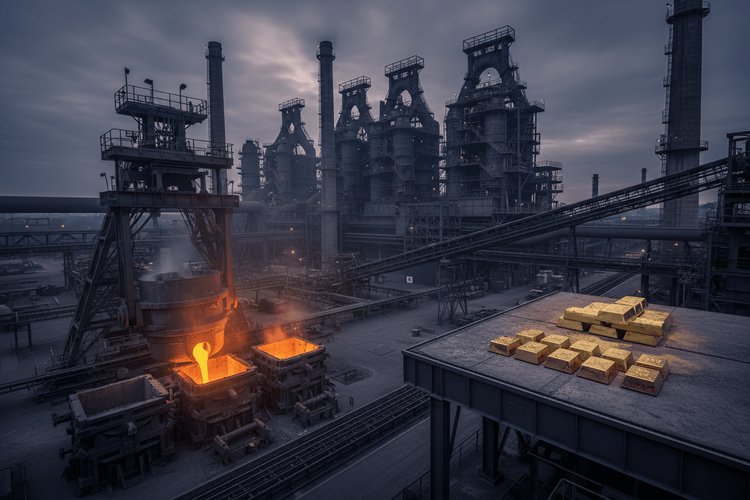 Grundstoffe unter Druck: Gold, Stahl und Kupfer im Fokus