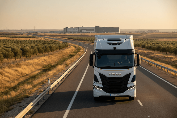 Iveco und PlusAI starten autonome Lkw-Tests in Spanien