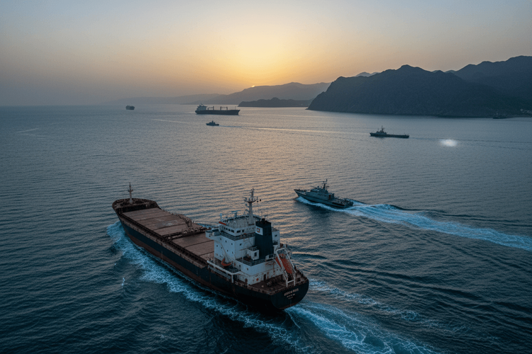 Iran greift drei Schiffe in der Straße von Hormus an