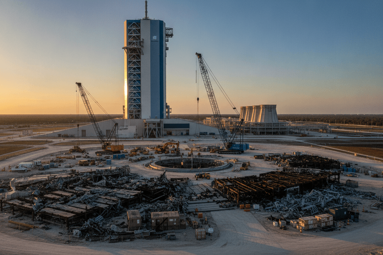 Blue Origin plant neu gestaltete Startrampe nach New-Glenn-Explosion
