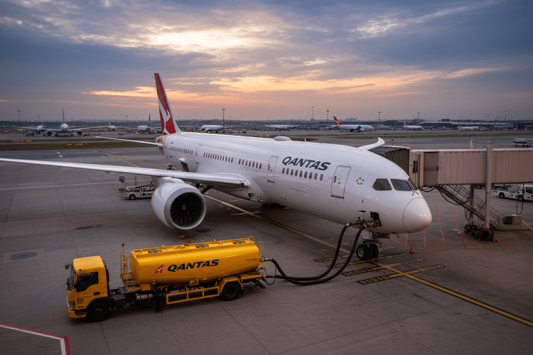 Qantas erhöht Treibstoffkostenprognose wegen Nahost-Konflikt
