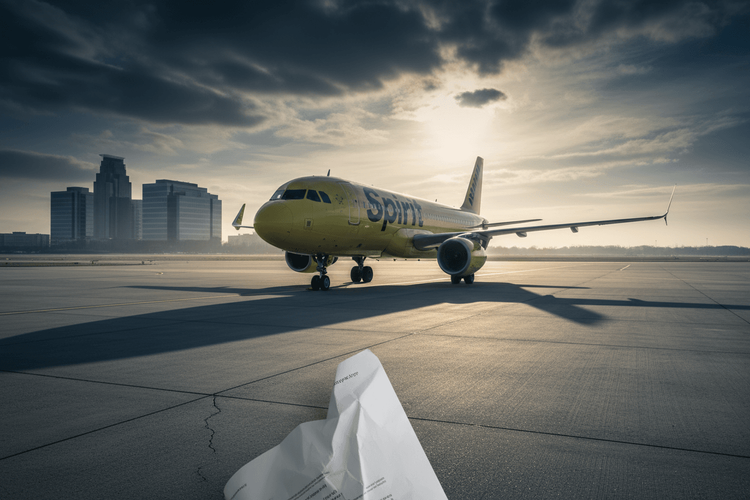 Spirit Airlines verhandelt mit Castlelake über Übernahme