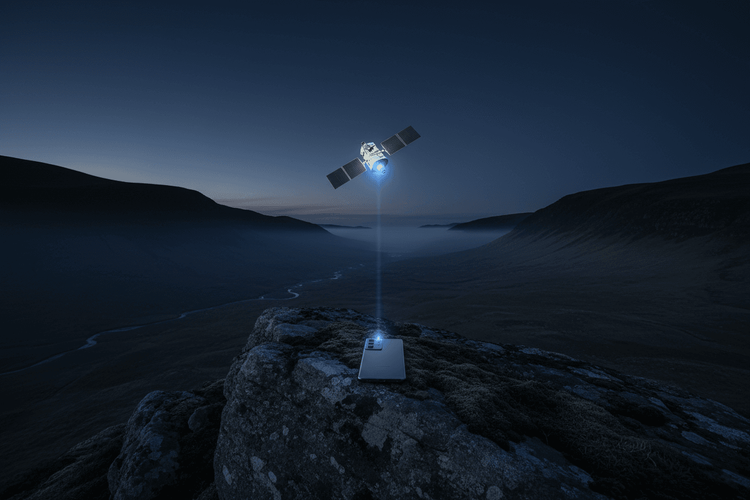 O2 Großbritannien startet ersten Smartphone-Satellitendienst Europas