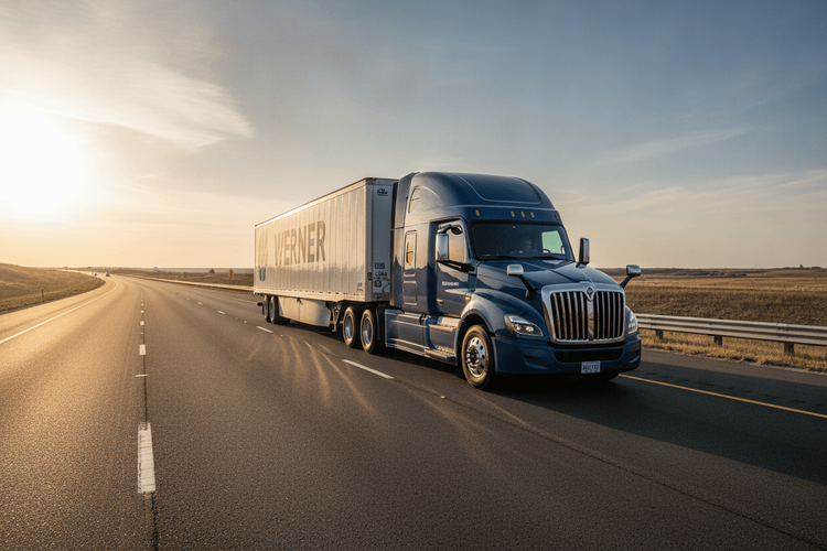 Werner Enterprises: Aktie in Kaufzone bei Lkw-Branchenerholung