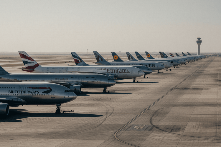 Nahostkonflikt: Fluggesellschaften streichen massenhaft Flüge in die Region