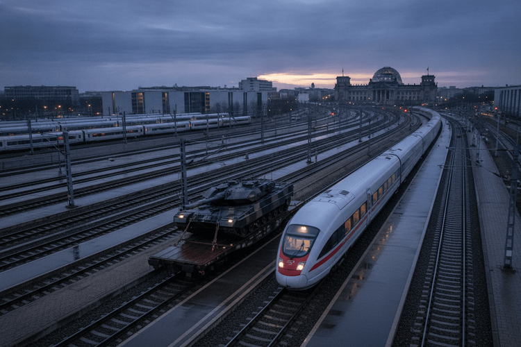 Deutschland im Wandel: Bahn, Rüstung und Rentenreform im Fokus