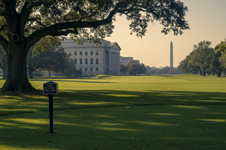 Trump-Regierung verklagt: Streit um historischen Golfplatz in Washington