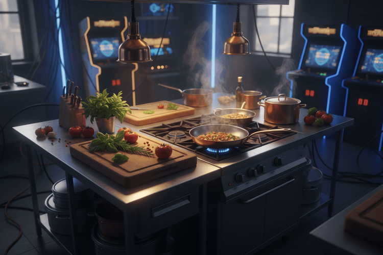 Kochen in Videospielen: Die Freude am imaginären Herd