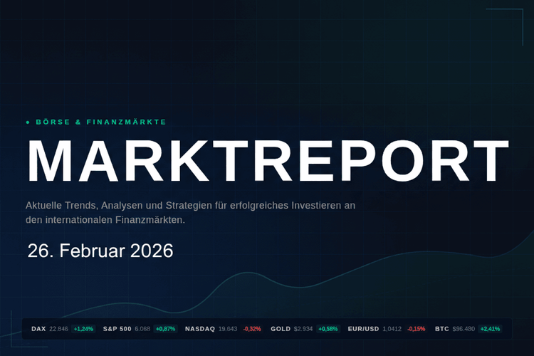 DAX zurück über 25.000 Punkte – KI-Euphorie beflügelt Märkte