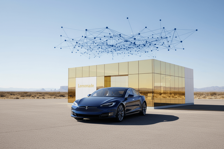Tesla & Lemonade: KI-Versicherung revolutioniert Automarkt
