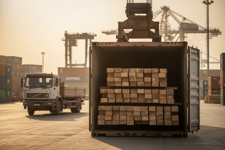 Straße von Hormus gesperrt: Österreichisches Holz nimmt Umweg nach Katar