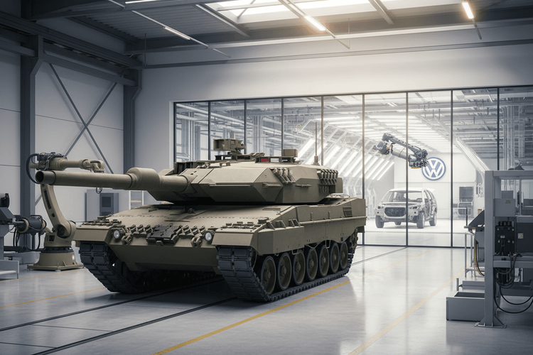 Deutsche Wirtschaft 2026: Rüstung, Autokrise und Rekord-Dividenden