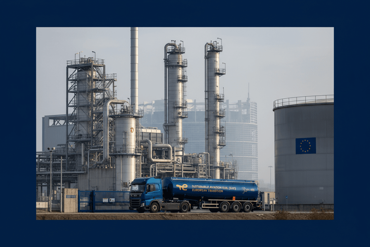 TotalEnergies-Chef: EU-Mandat für nachhaltigen Flugtreibstoff vor dem Aus