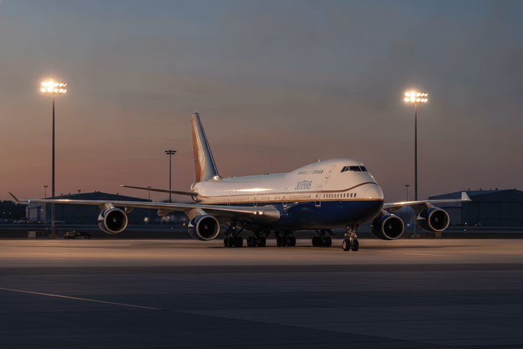 Trump präsentiert katarische Boeing 747 als neue Air Force One