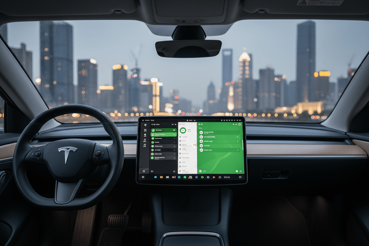 Tencent und Tesla starten WeChat-Integration für Fahrzeuge in China