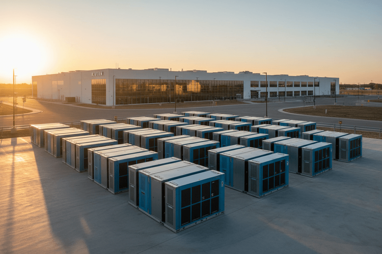 Rivian betreibt Illinois-Werk mit recycelten E-Auto-Batterien