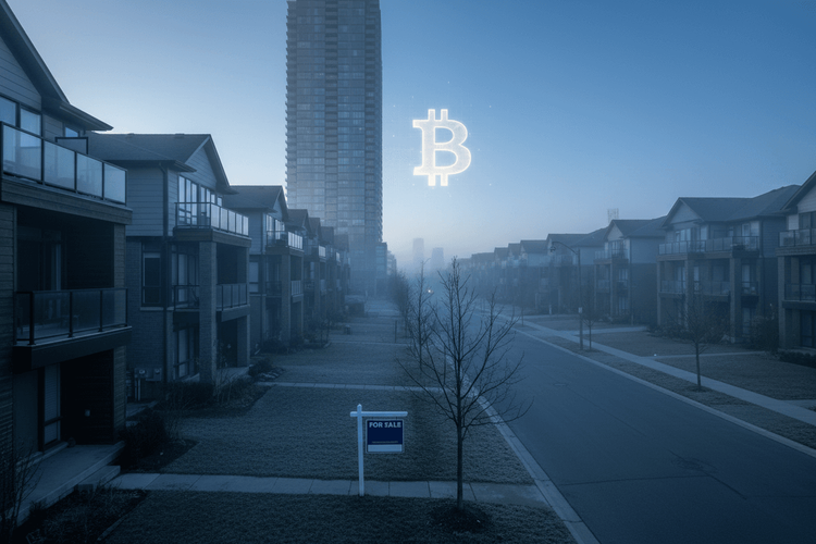 Kanadischer Immobilienmarkt bricht ein – Coinbase-Chef sieht Bitcoin-Schwäche als vorübergehend