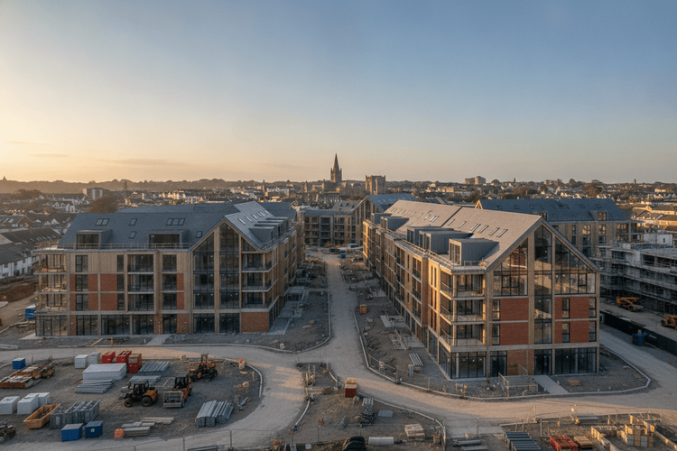 Truro: 320 Wohnungen geplant – Kosten deutlich gesunken