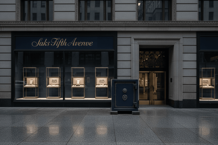 Saks Global erhält 400 Millionen Dollar Insolvenzkredit