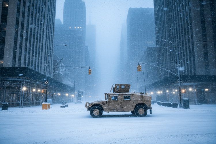 Blizzard-Notstand: New York und Nachbarstaaten kämpfen gegen Schneesturm