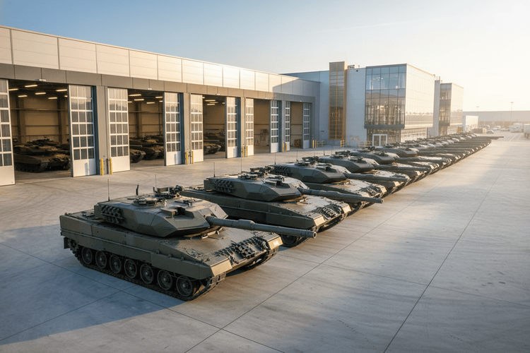 Europäische Rüstungsaktien korrigieren: Anleger bauen Positionen ab