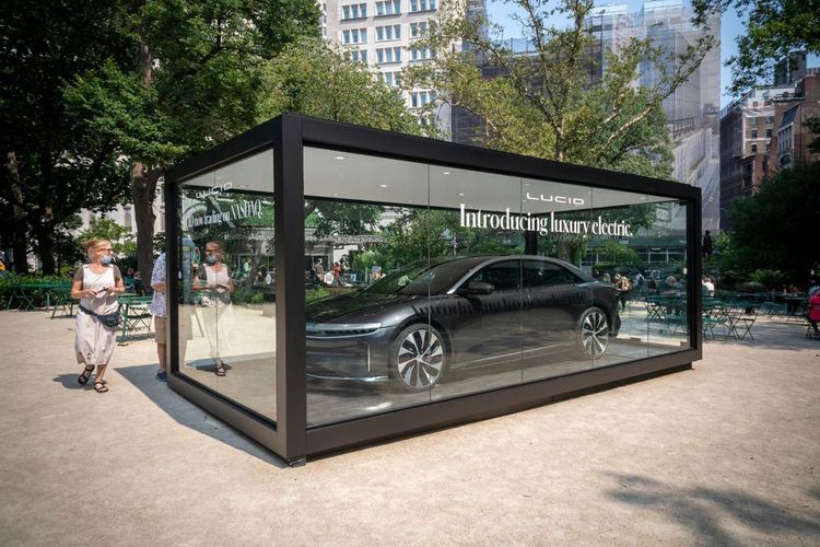 Reichweite der Lucid-Fahrzeuge höher als bei Tesla