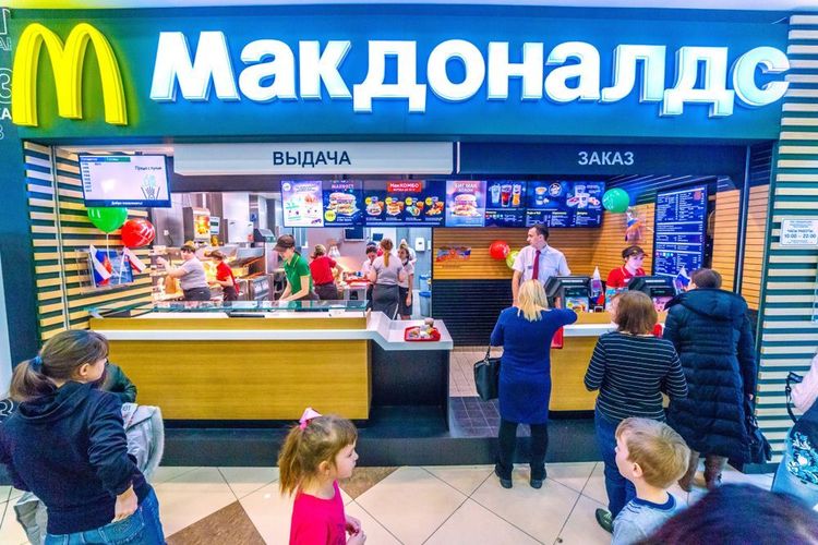 McDonald's führt neuen Exodus von Marken aus Russland an