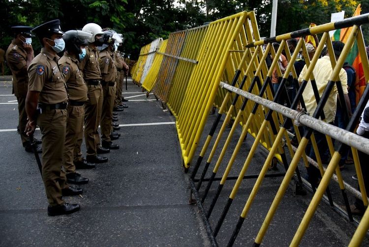 Sri Lankas Polizei räumt Protestgelände und schürt Angst vor weiteren Unruhen