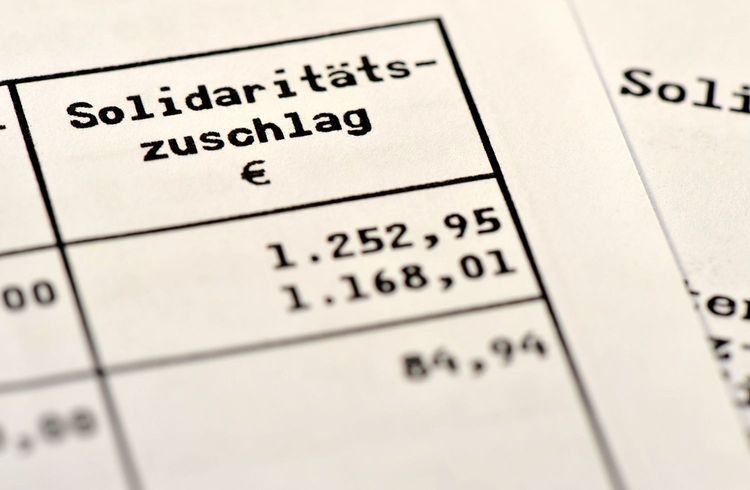 Bundesfinanzhof: Soli wird nicht abgeschafft