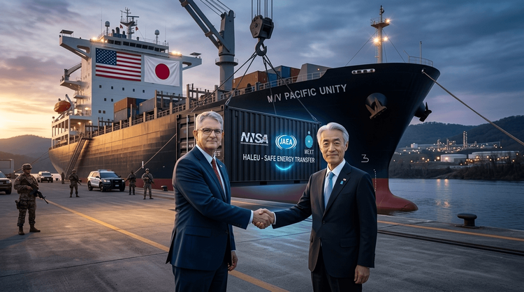 U.S. Secures Largest-Ever HALEU Uranium Shipment from Japan