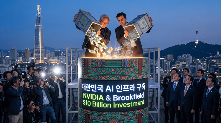 What Happens When NVIDIA and Brookfield Pour $10 Billion into South Korea’s AI Grid?