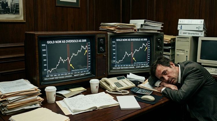 Is History Repeating? Gold’s Current Correction Matches the 2008 Bottom