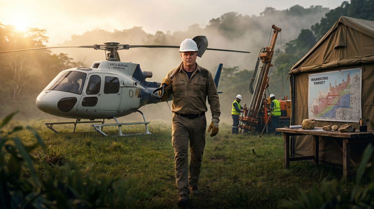 The Choppers Have Landed, the Shovels Are Out: Kalo Gold Digs Into a Massive 1,800m Fijian Gold Corridor