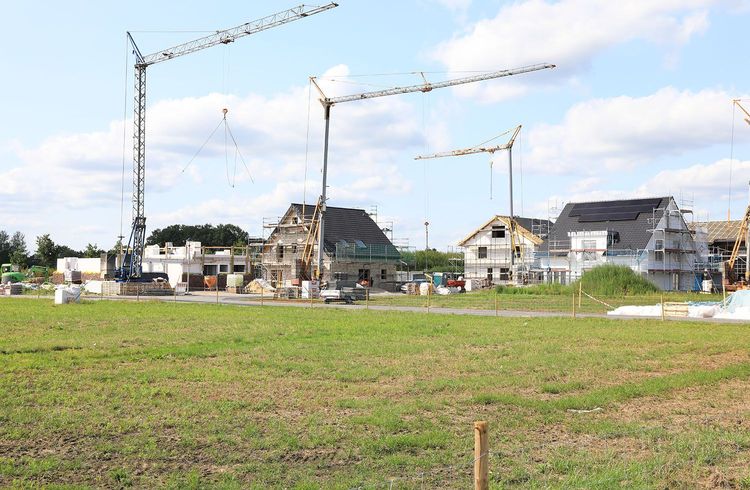 Mehr Baugenehmigungen im ersten Halbjahr