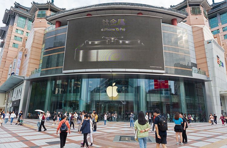 iPhone 15 Absatz in China enttäuscht