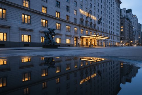 Waldorf Astoria New York: Chinesische Eigentümer planen Verkauf nach Milliarden-Renovierung