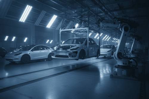 Tesla-Aktie bricht ein: Doppelter Trendbruch alarmiert Investoren